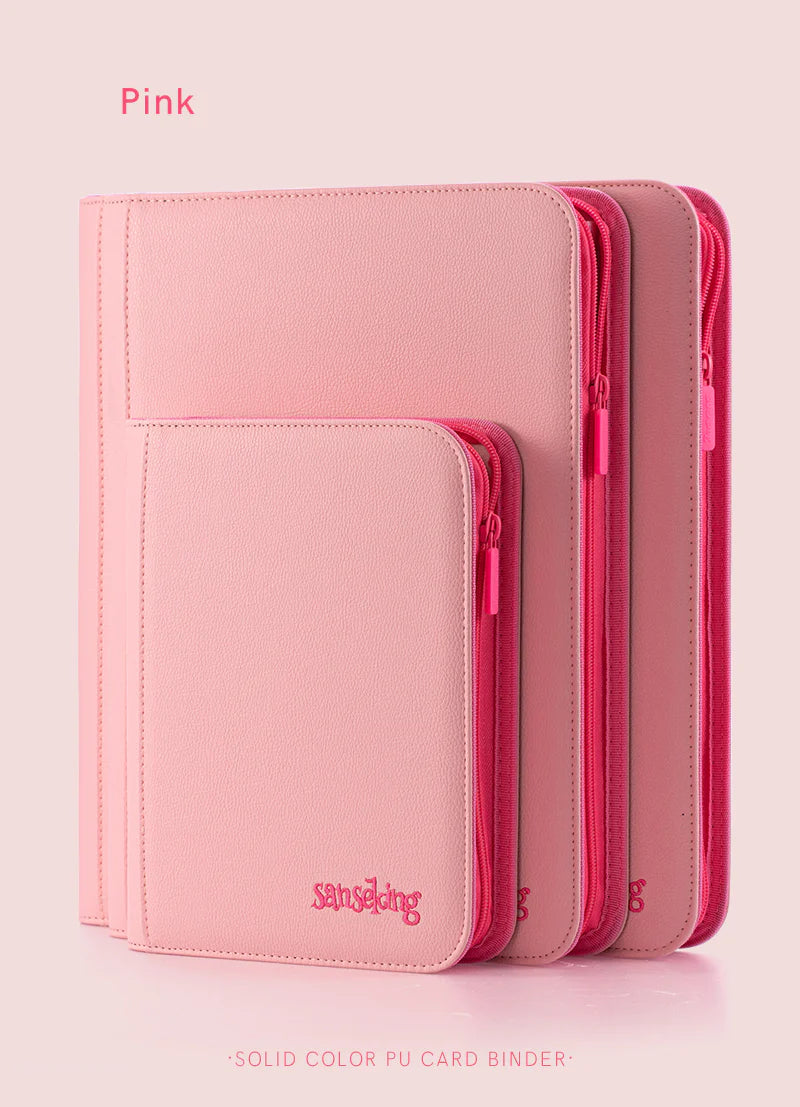* PREORDER * Sanseking Pink on Pink Binder 9 pocket