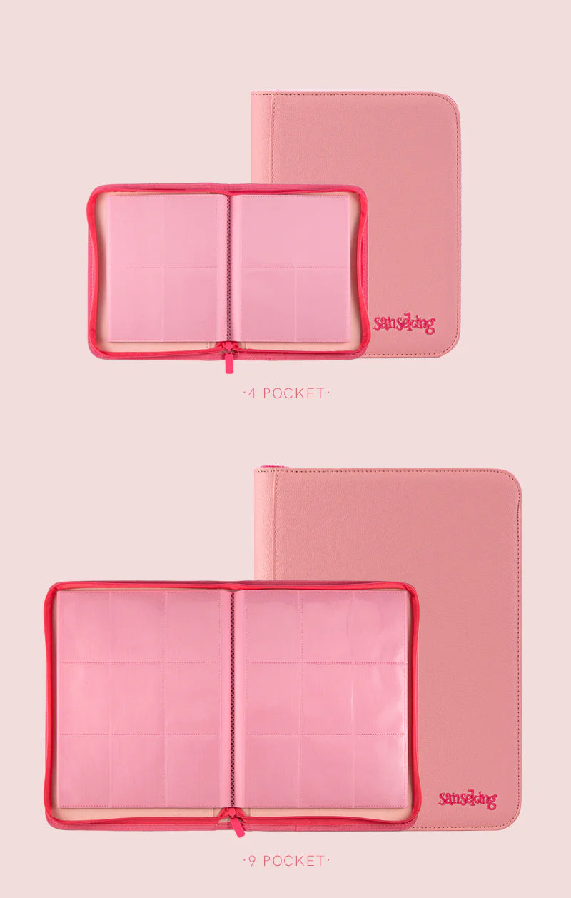 * PREORDER * Sanseking Pink on Pink Binder 9 pocket