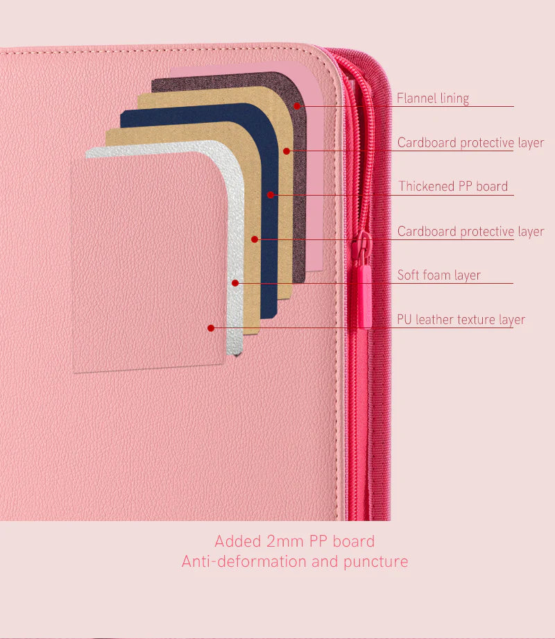 * PREORDER * Sanseking White on White Binder 9 pocket